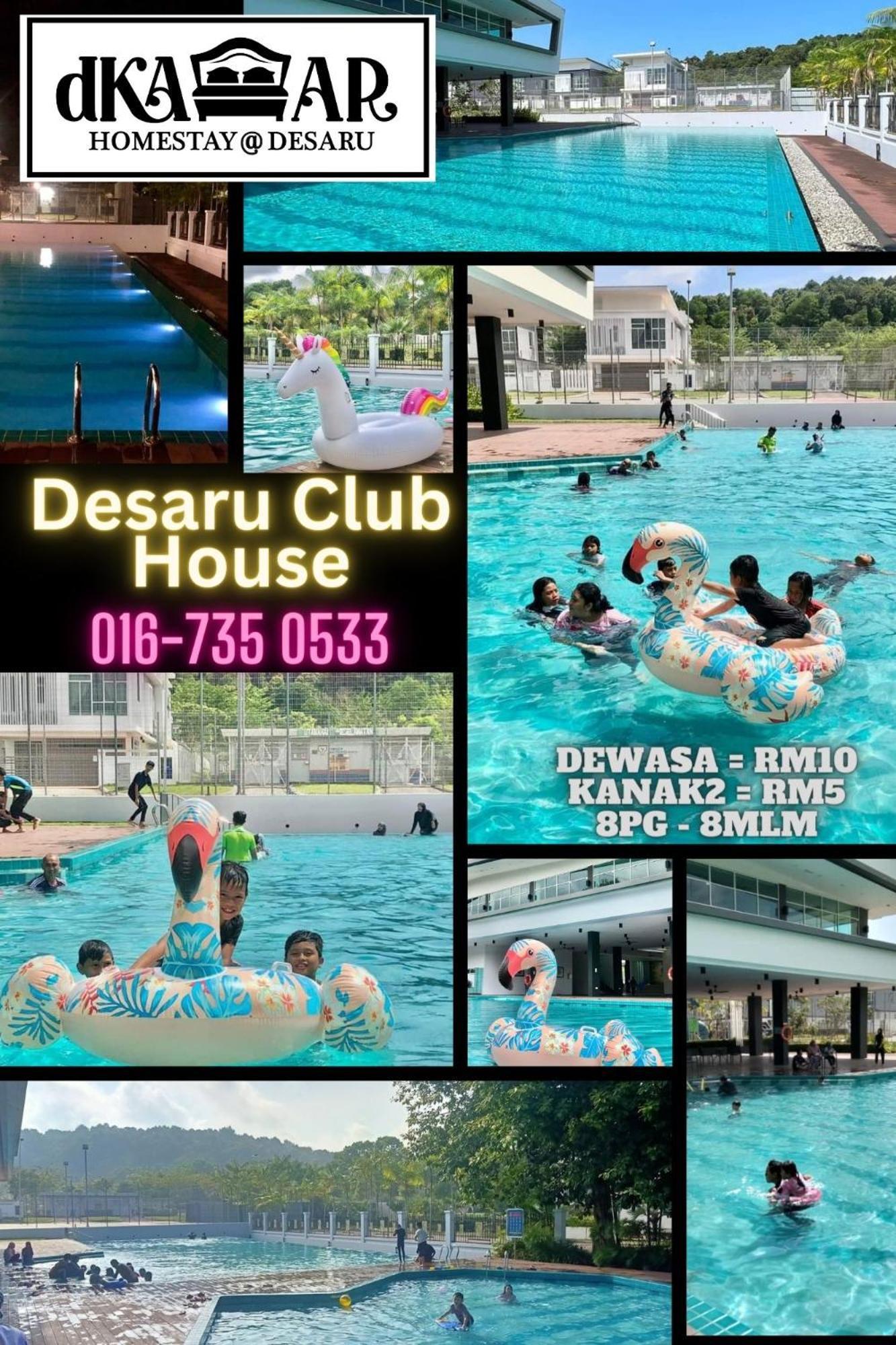 Dkamar Homestay At Desaru, Fully Aircond, Wifi, Coway, Street View 4 Min To Desaru Beach Kangkar Chemaran エクステリア 写真